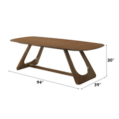 ACME Hoyte Dining Table – detail – Lusso Furniture Miami