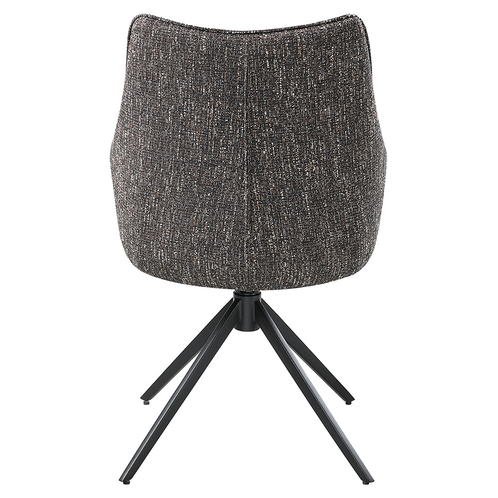 ACME Malika Swivel Side Chair Set of 2 – room setting – Lusso Furniture Miami
