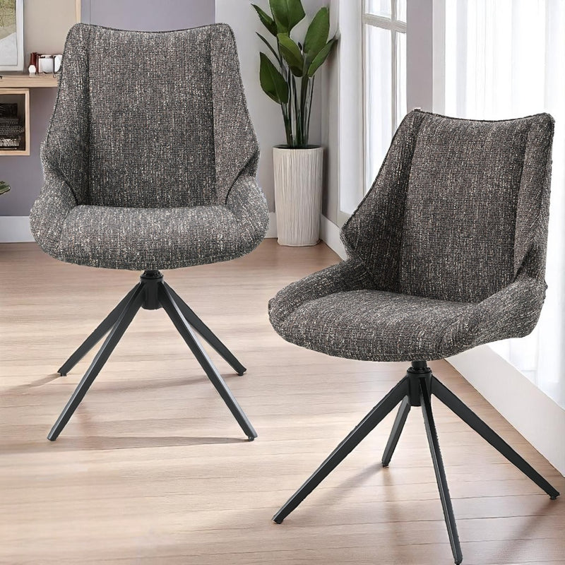 ACME Malika Swivel Side Chair Set of 2-zoom-