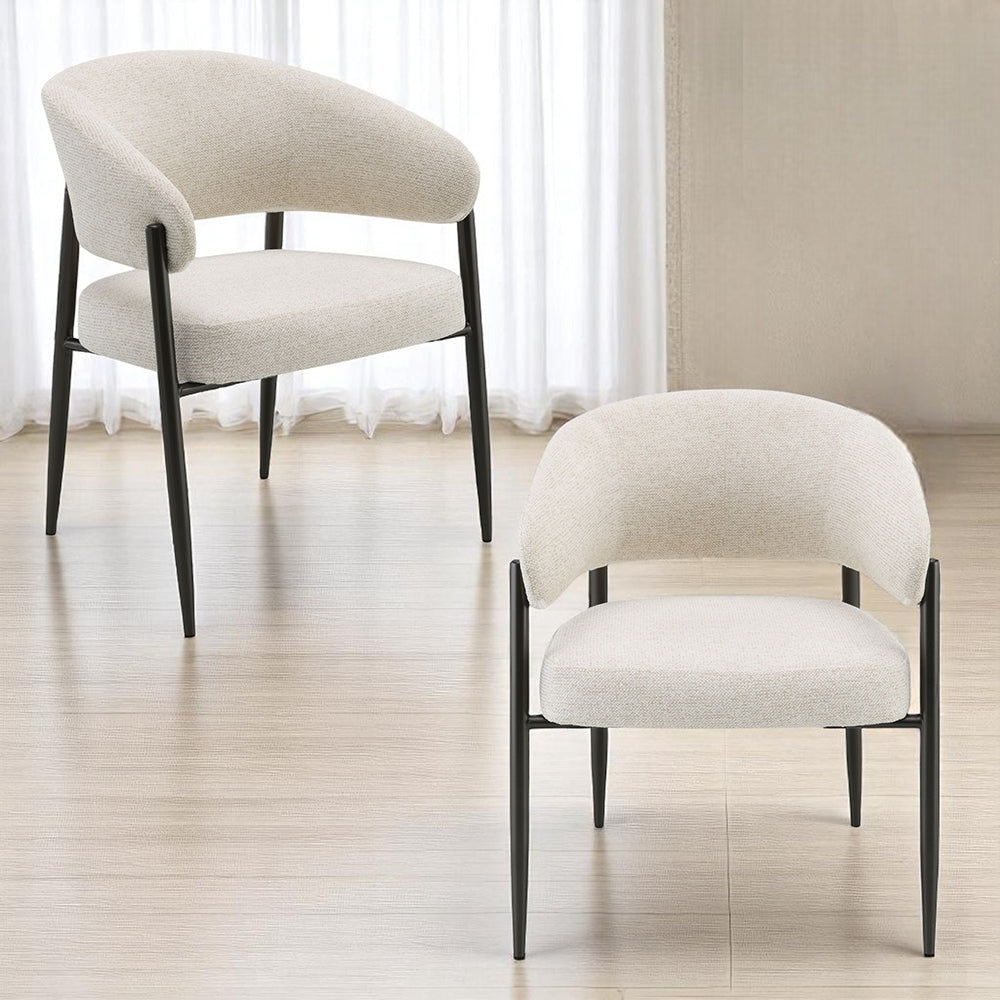 ACME Jirina Arm Chair Set of 2 – view 17 – Lusso Furniture Miami