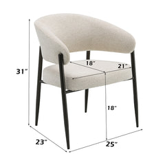ACME Jirina Arm Chair Set of 2 – view 18 – Lusso Furniture Miami