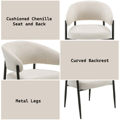 ACME Jirina Arm Chair Set of 2 – view 19 – Lusso Furniture Miami