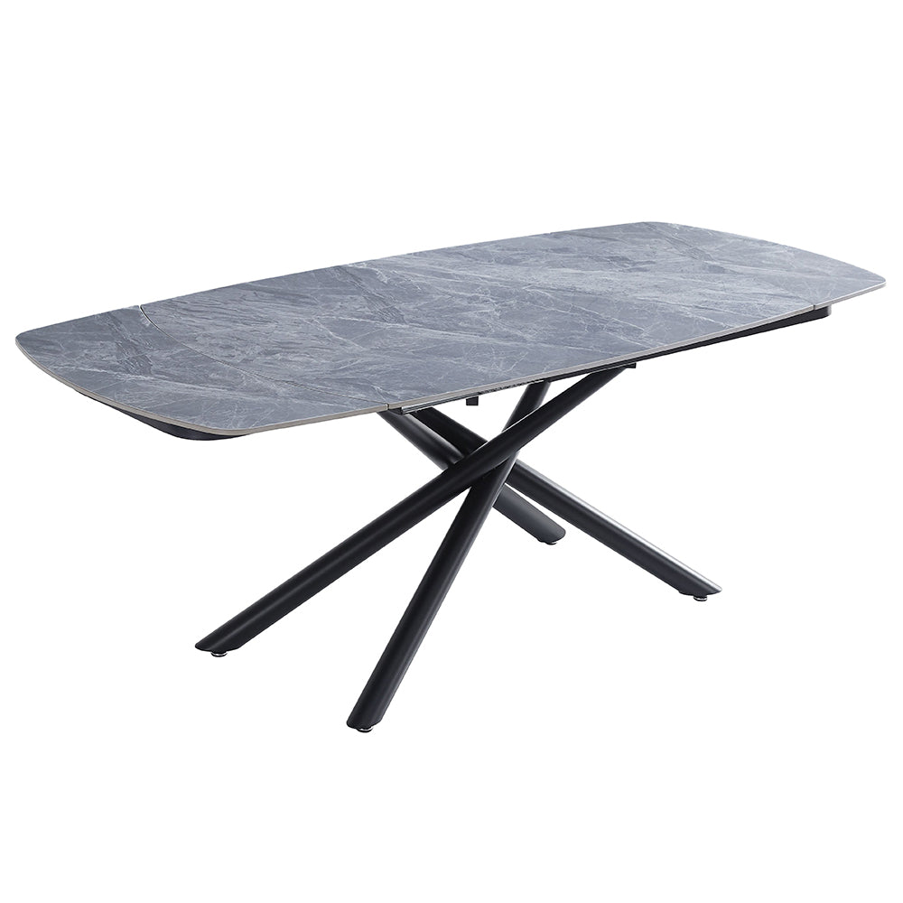 ACME Hester Dining Table – angle view – Lusso Furniture Miami