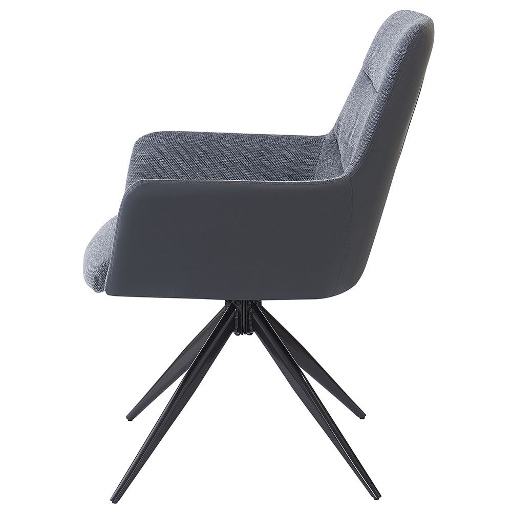 ACME Hester Arm Chair Set of 2 – detail – Lusso Furniture Miami