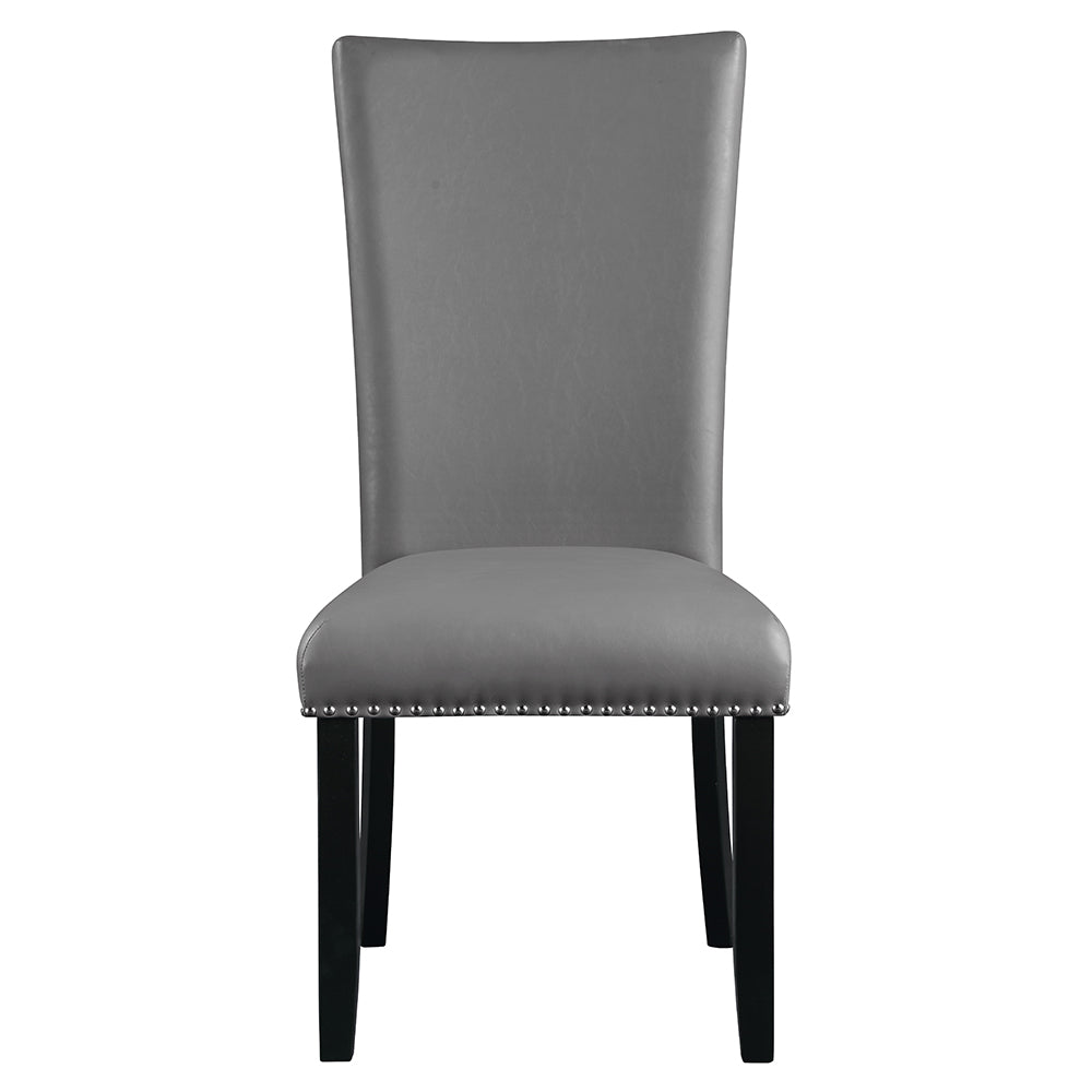 ACME Caralin Side Chair Set of 2 – side view – Lusso Furniture Miami