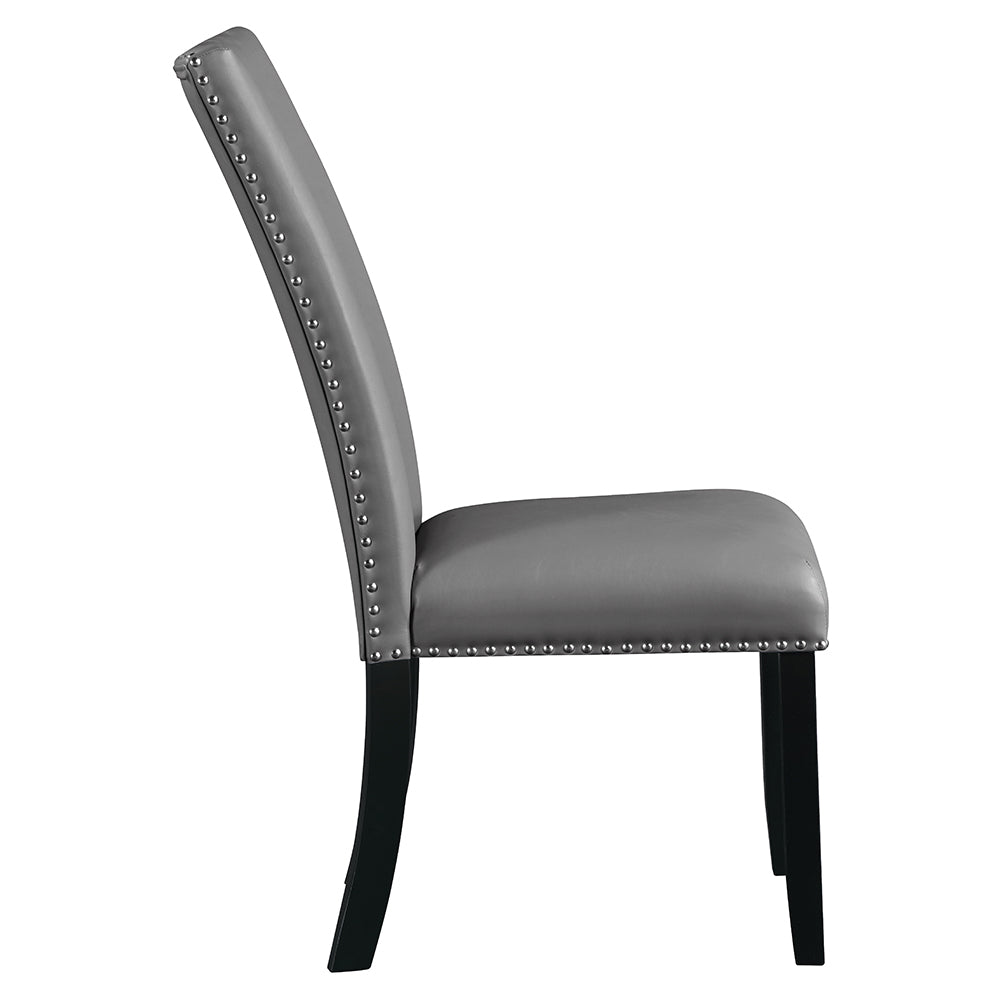 ACME Caralin Side Chair Set of 2 – detail – Lusso Furniture Miami