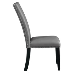 ACME Caralin Side Chair Set of 2 – detail – Lusso Furniture Miami