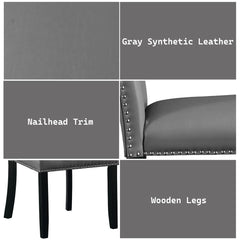 ACME Caralin Side Chair Set of 2 – alternate view – Lusso Furniture Miami