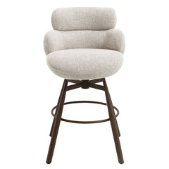 ACME Jena Swivel Counter Height Chair – side view – Lusso Furniture Miami