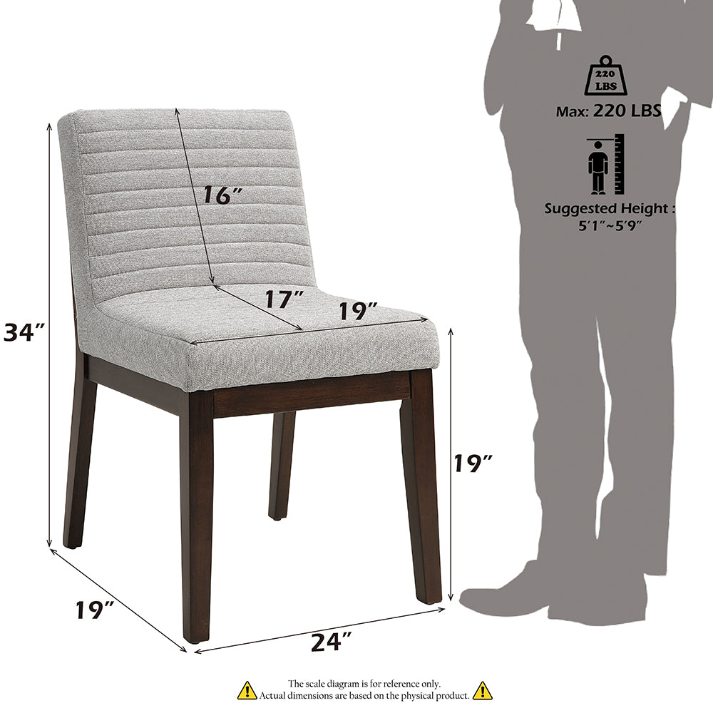 ACME Edwyn Side Chair Set of 2 – close-up – Lusso Furniture Miami