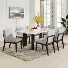ACME Edwyn Side Chair Set of 2 – top view – Lusso Furniture Miami