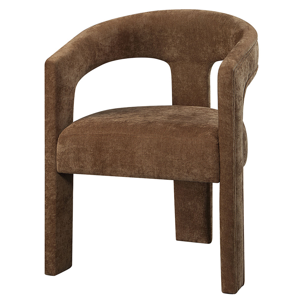 ACME Leonardo Arm Chair Set of 2 – angle view – Lusso Furniture Miami