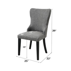 ACME Marioly Side Chair Set of 2 – view 18 – Lusso Furniture Miami