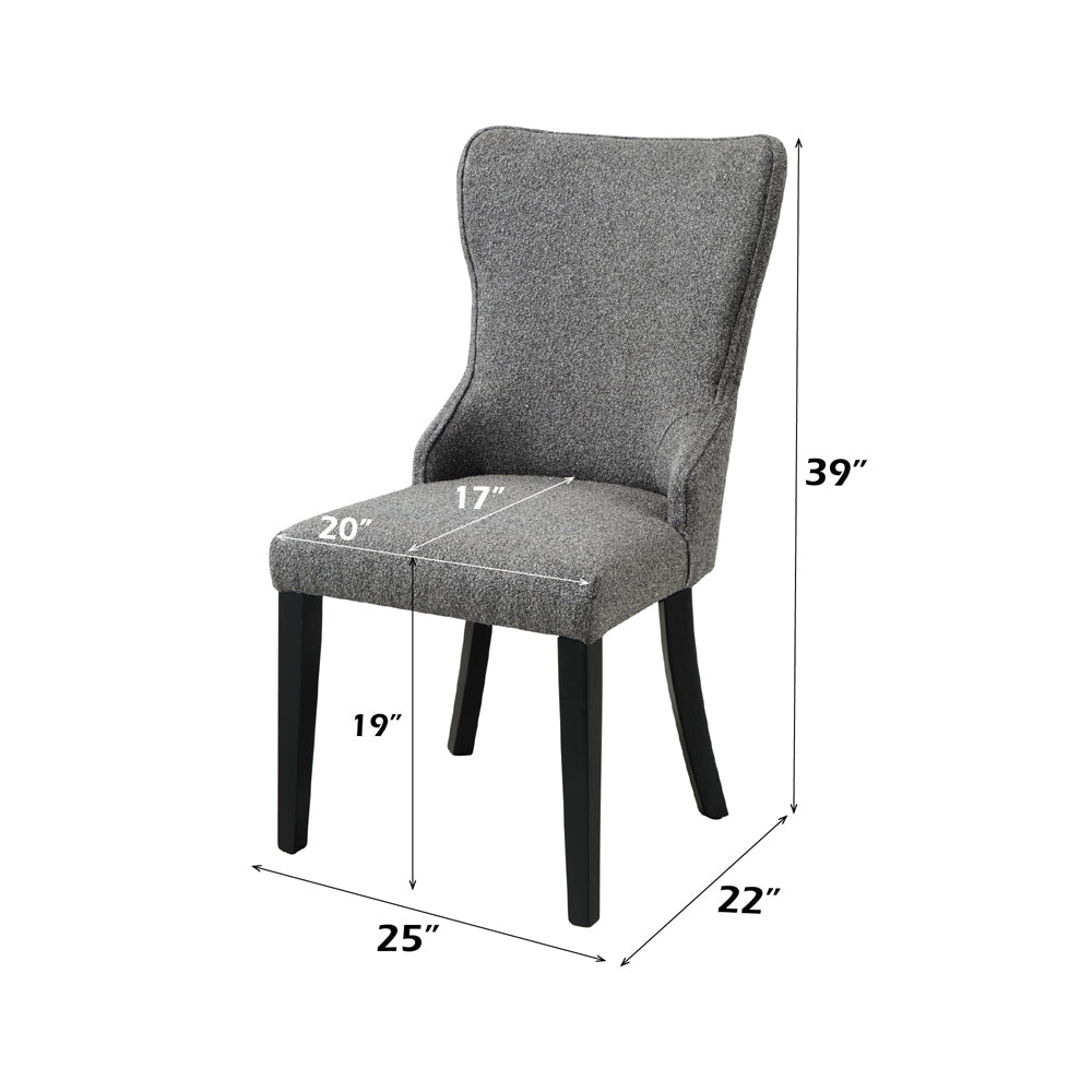 ACME Marioly Side Chair Set of 2 – view 18 – Lusso Furniture Miami
