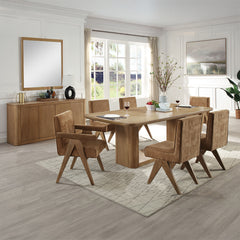 ACME Zoey Dining Table – back view – Lusso Furniture Miami