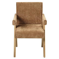 ACME Zoey Arm Chair Set of 2 – side view – Lusso Furniture Miami