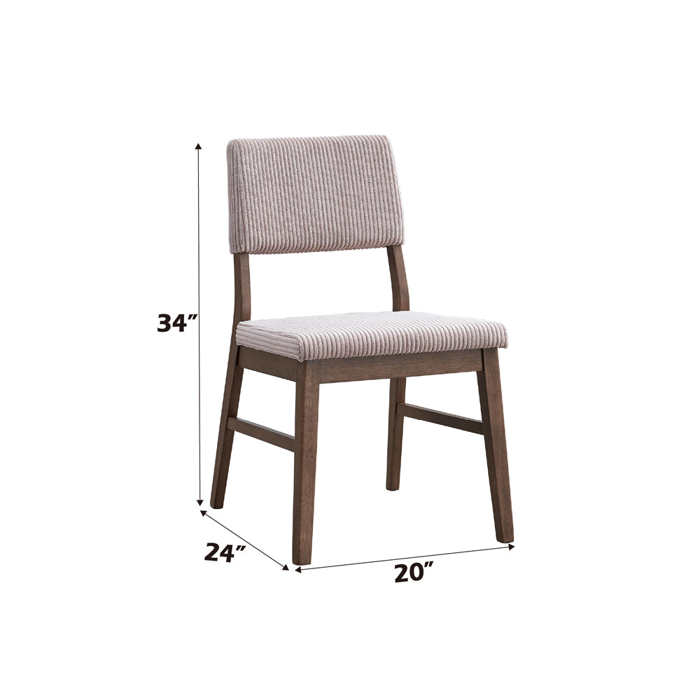 ACME Seda Side Chair Set of 2 – top view – Lusso Furniture Miami