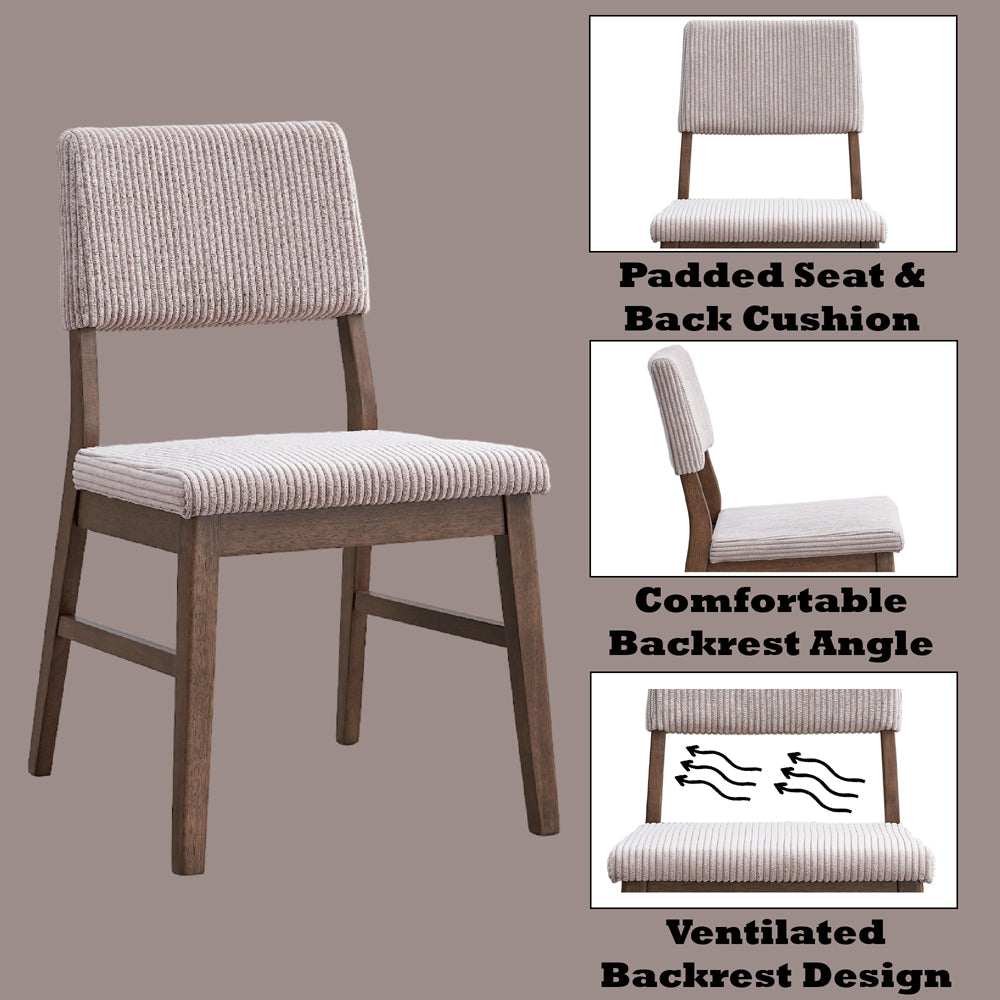 ACME Seda Side Chair Set of 2 – close-up – Lusso Furniture Miami
