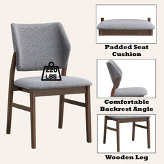 ACME Sarha Side Chair Set of 2 – top view – Lusso Furniture Miami