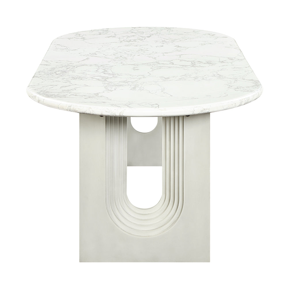ACME Zayn Dining Table – room setting – Lusso Furniture Miami