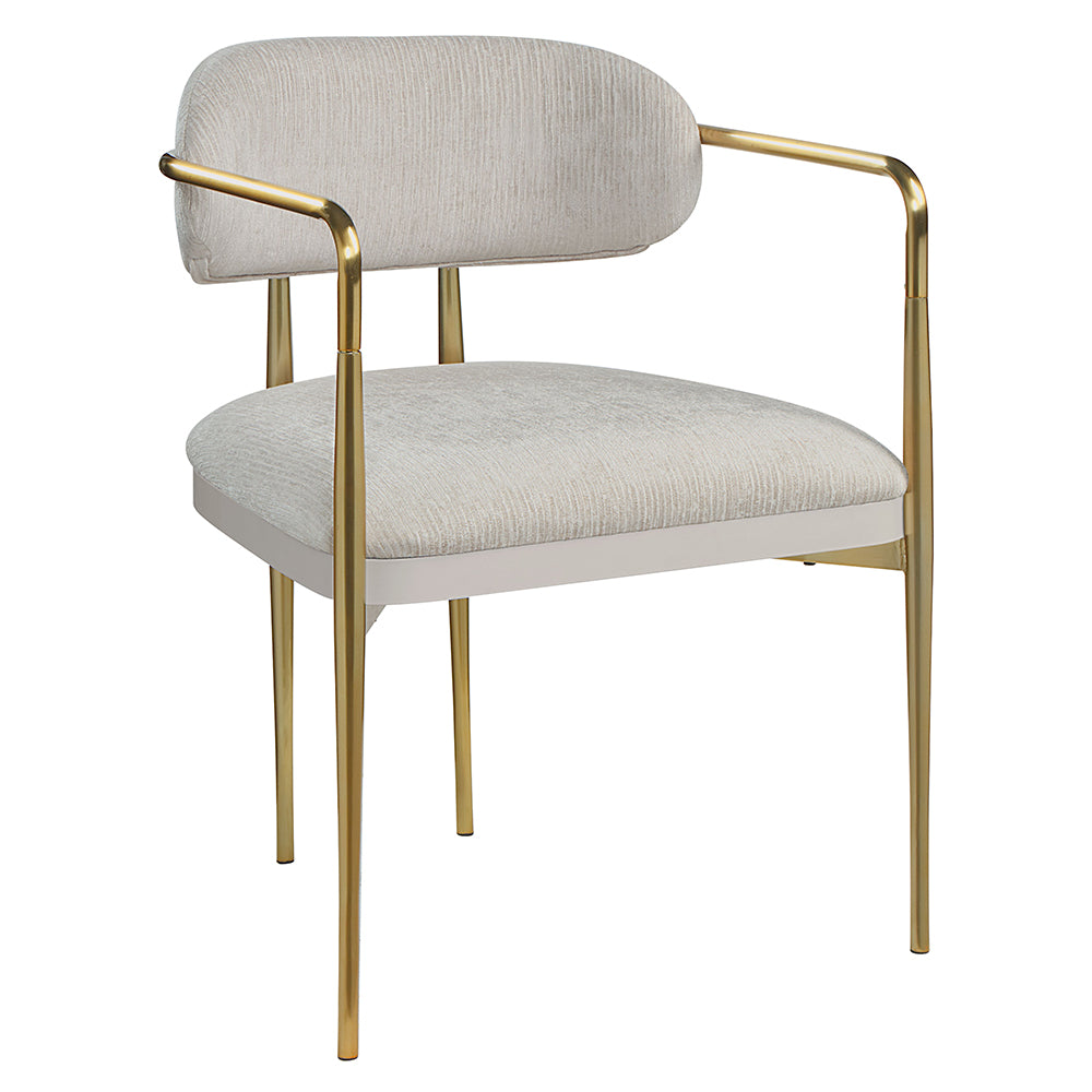 ACME Zayn Arm Chair Set of 2 – angle view – Lusso Furniture Miami