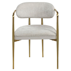 ACME Zayn Arm Chair Set of 2 – side view – Lusso Furniture Miami