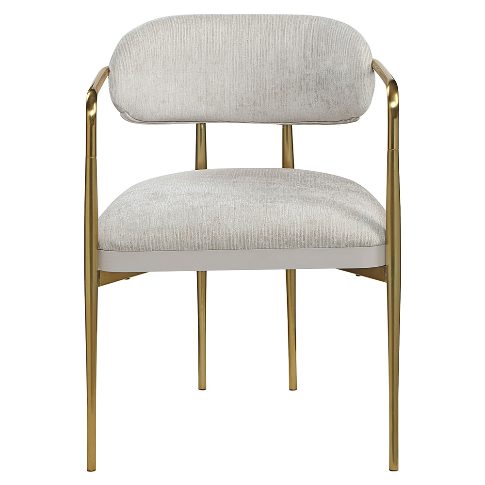 ACME Zayn Arm Chair Set of 2 – side view – Lusso Furniture Miami