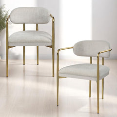 ACME Zayn Arm Chair Set of 2 – finish detail – Lusso Furniture Miami