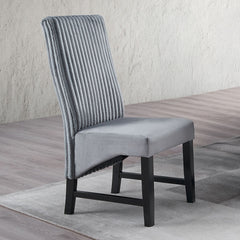 ACME Kini Side Chair Set of 2 – front view – Lusso Furniture Miami