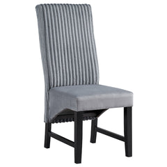 ACME Kini Side Chair Set of 2 – angle view – Lusso Furniture Miami