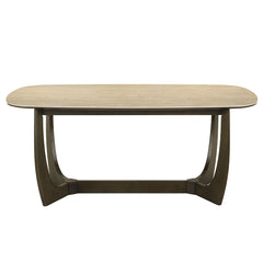 ACME Davita Ceramic Top Dining Table – detail – Lusso Furniture Miami