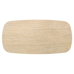 ACME Davita Ceramic Top Dining Table – room setting – Lusso Furniture Miami