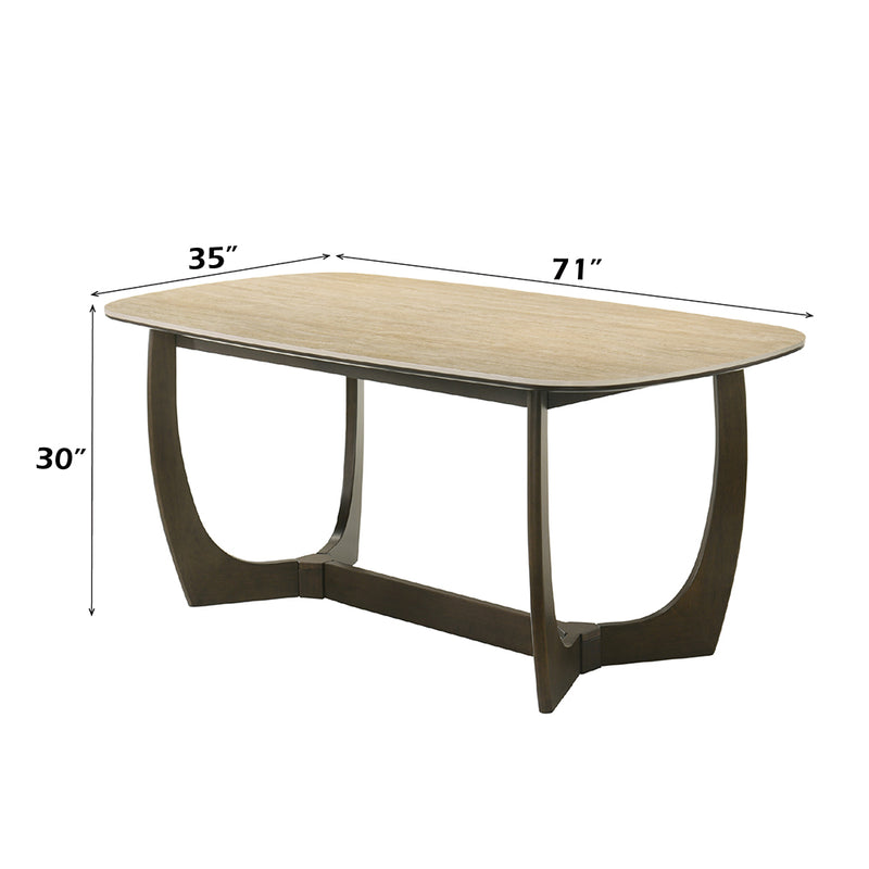 ACME Davita Ceramic Top Dining Table-zoom-