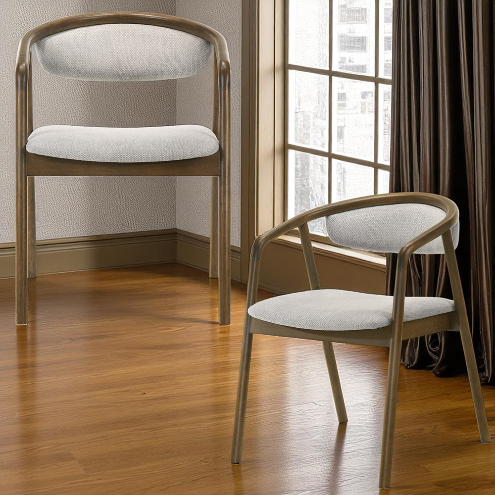 ACME Delina Side Chair – back view – Lusso Furniture Miami