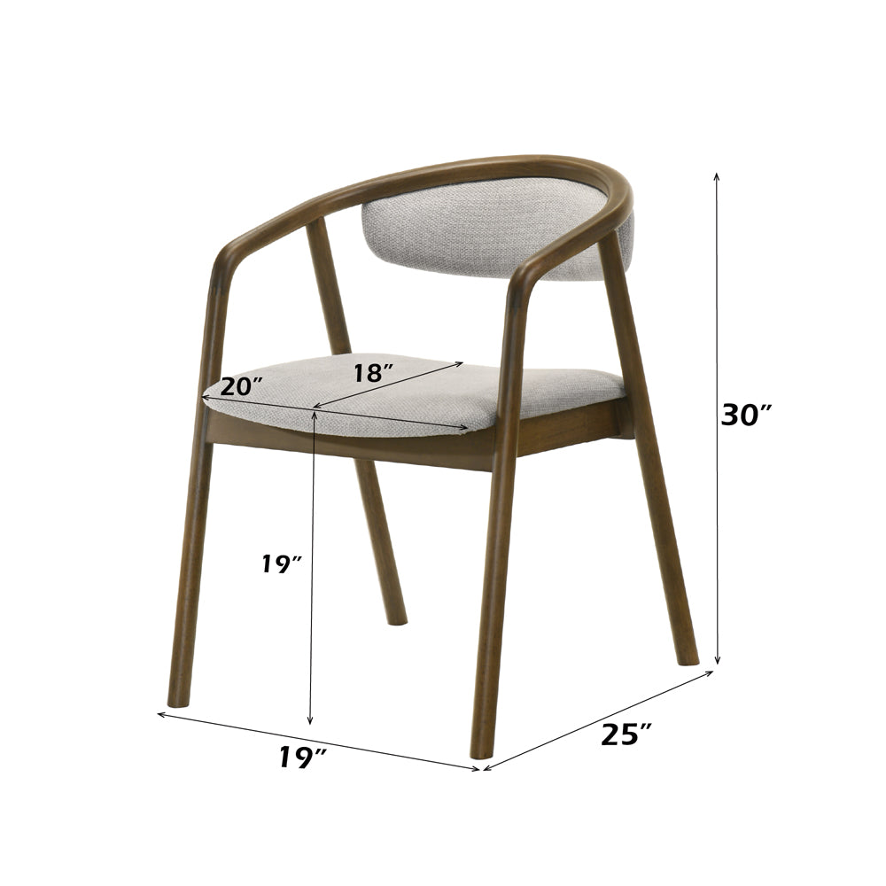 ACME Delina Side Chair – top view – Lusso Furniture Miami