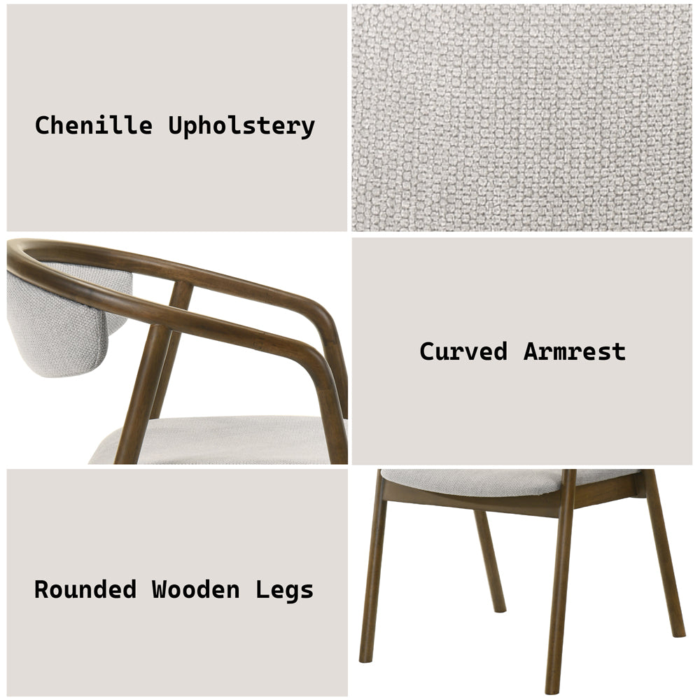 ACME Delina Side Chair – close-up – Lusso Furniture Miami