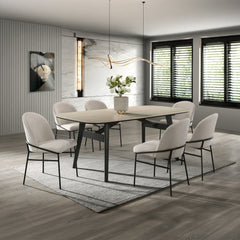 ACME Lark Side Chair Set of 2 – angle view – Lusso Furniture Miami