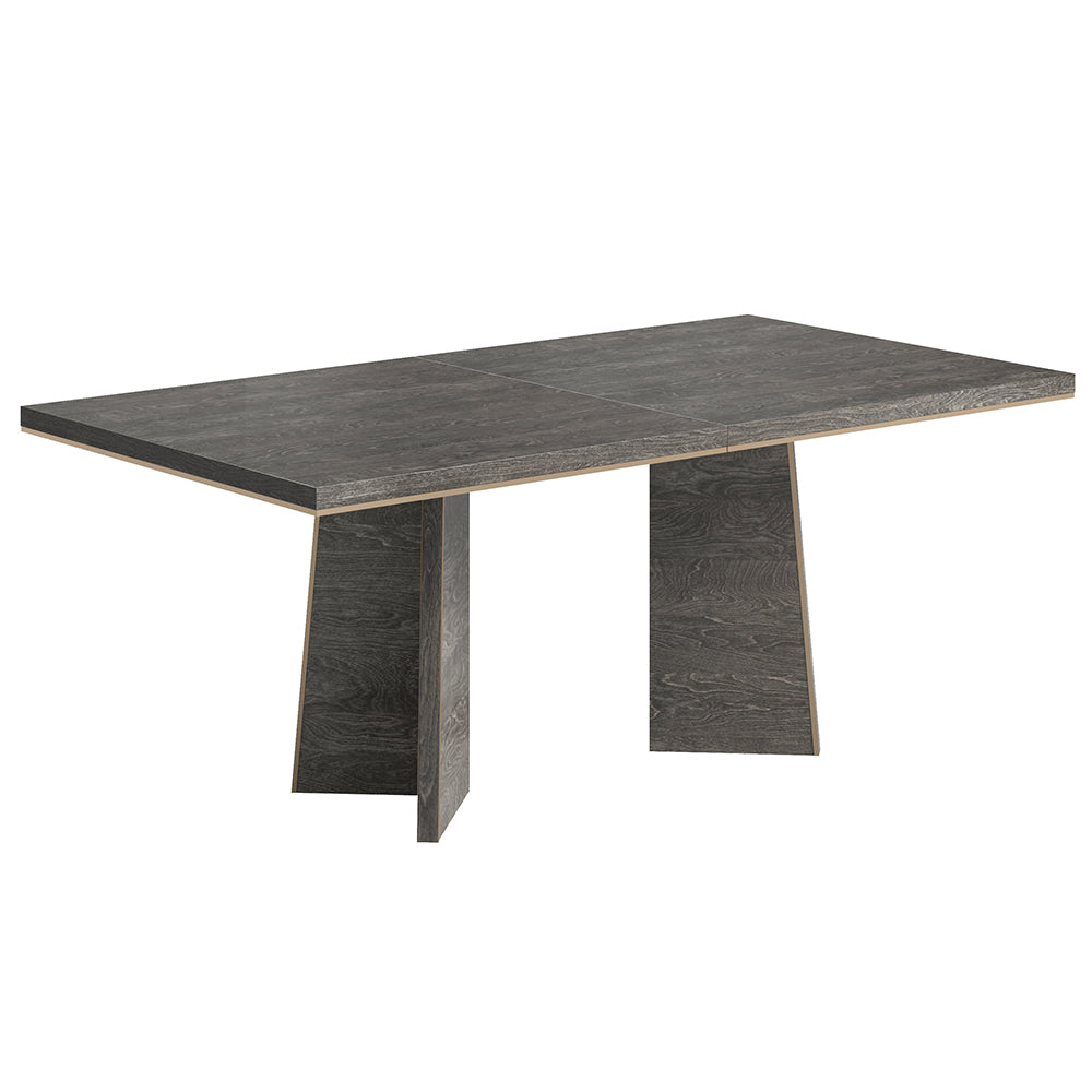 ACME Venezia Dining Table – side view – Lusso Furniture Miami
