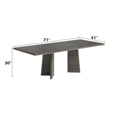 ACME Venezia Dining Table – room setting – Lusso Furniture Miami