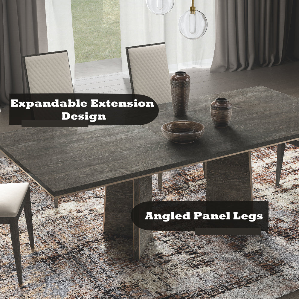 ACME Venezia Dining Table – top view – Lusso Furniture Miami