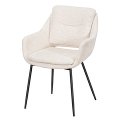 ACME Bexley Arm Chair Set of 2 – side view – Lusso Furniture Miami