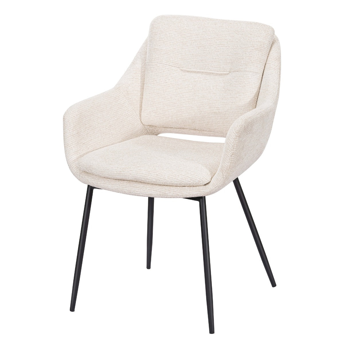 ACME Bexley Arm Chair Set of 2 – side view – Lusso Furniture Miami