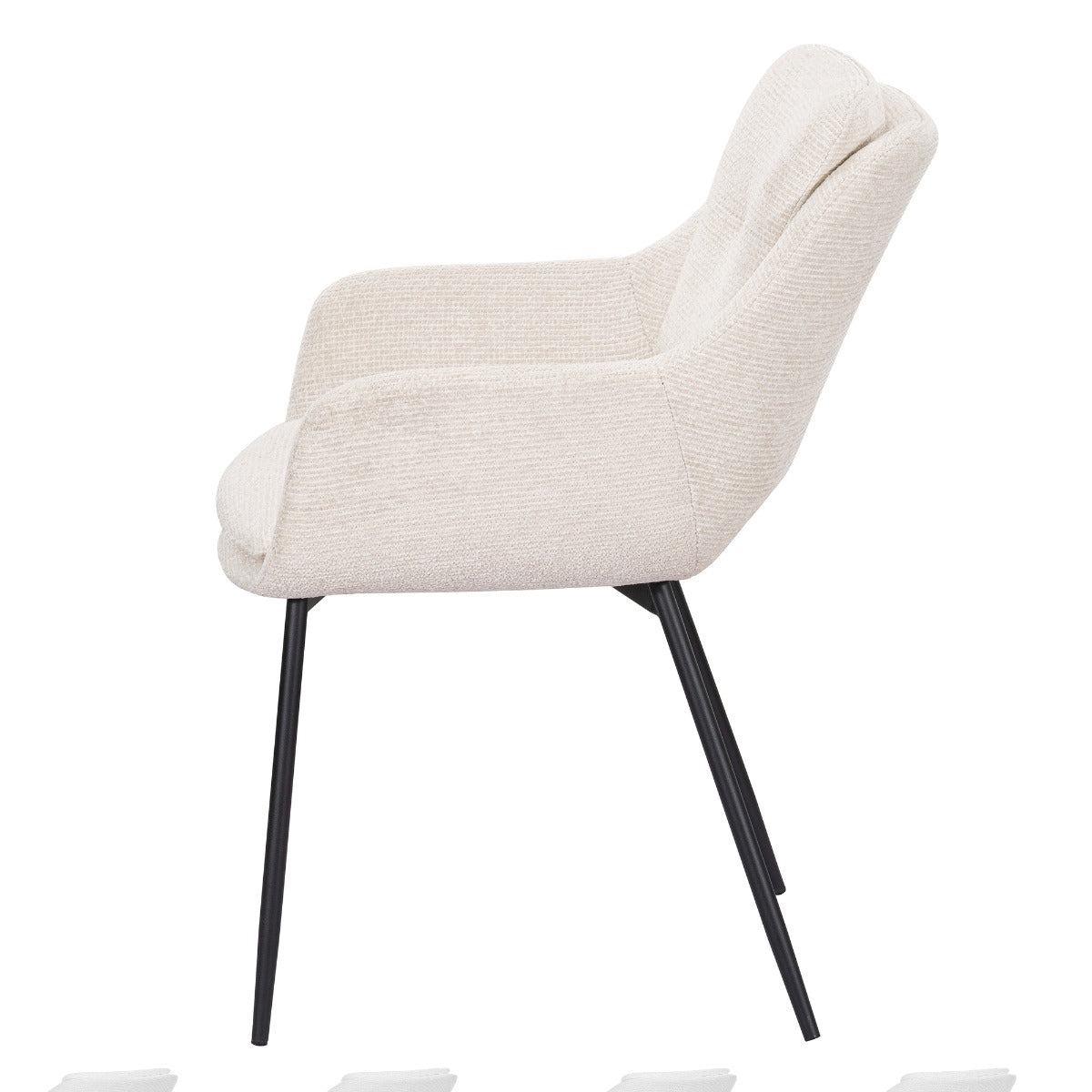 ACME Bexley Arm Chair Set of 2 – room setting – Lusso Furniture Miami