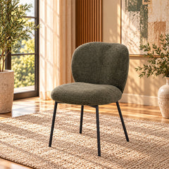 ACME Cassian Side Chair Set of 2 – front view – Lusso Furniture Miami