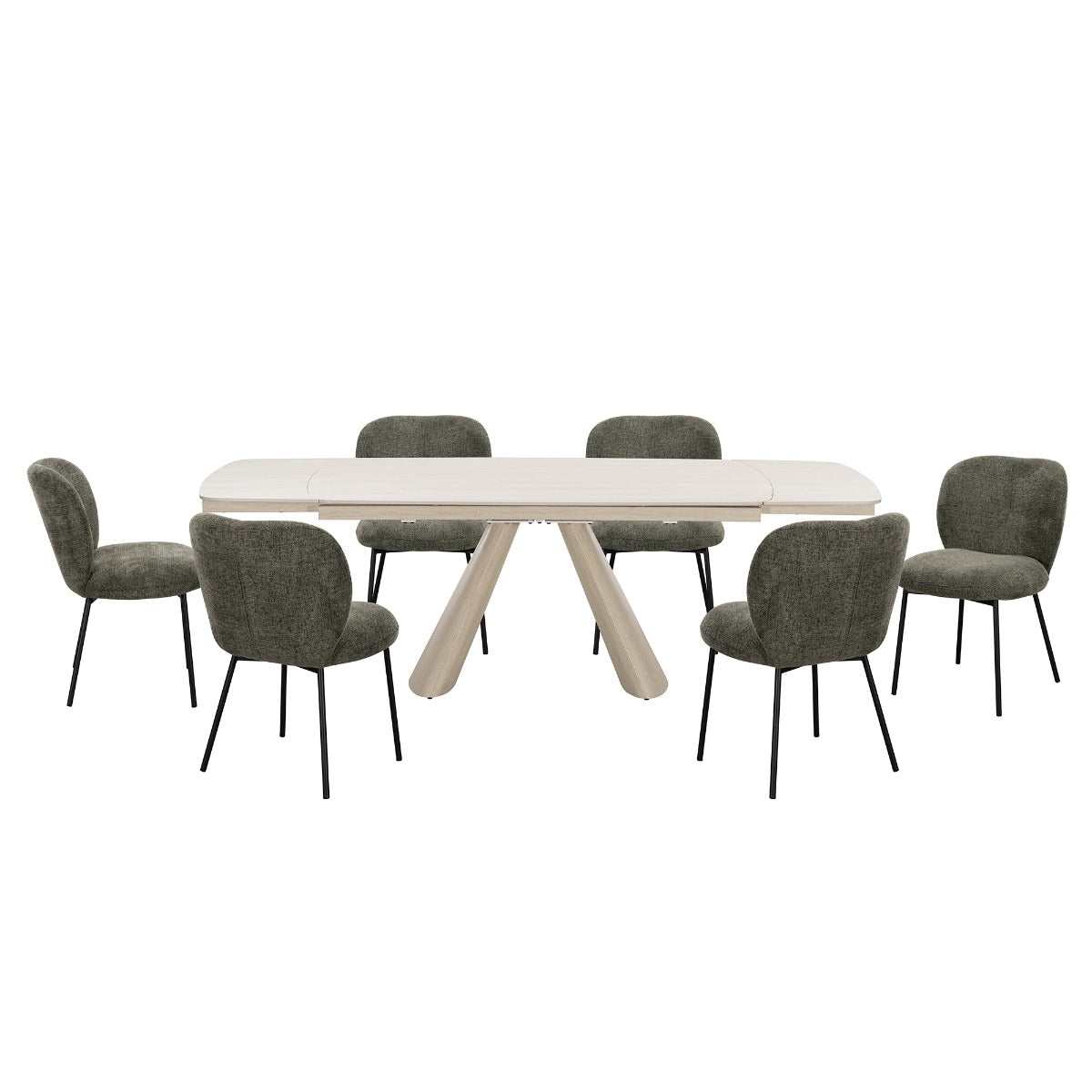 ACME Cassian Side Chair Set of 2 – view 12 – Lusso Furniture Miami