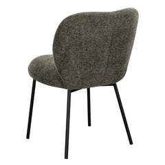 ACME Cassian Side Chair Set of 2 – back view – Lusso Furniture Miami