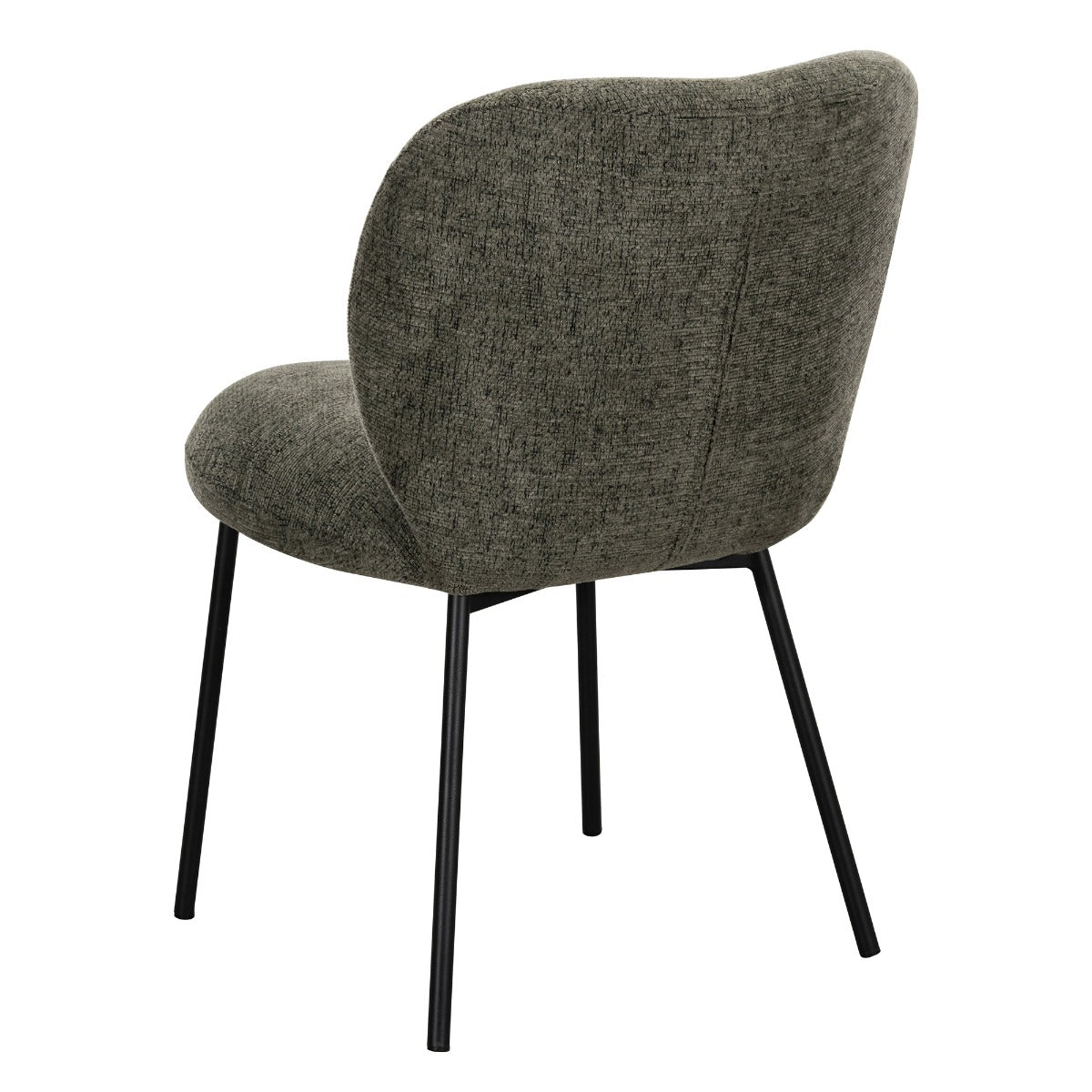ACME Cassian Side Chair Set of 2 – back view – Lusso Furniture Miami