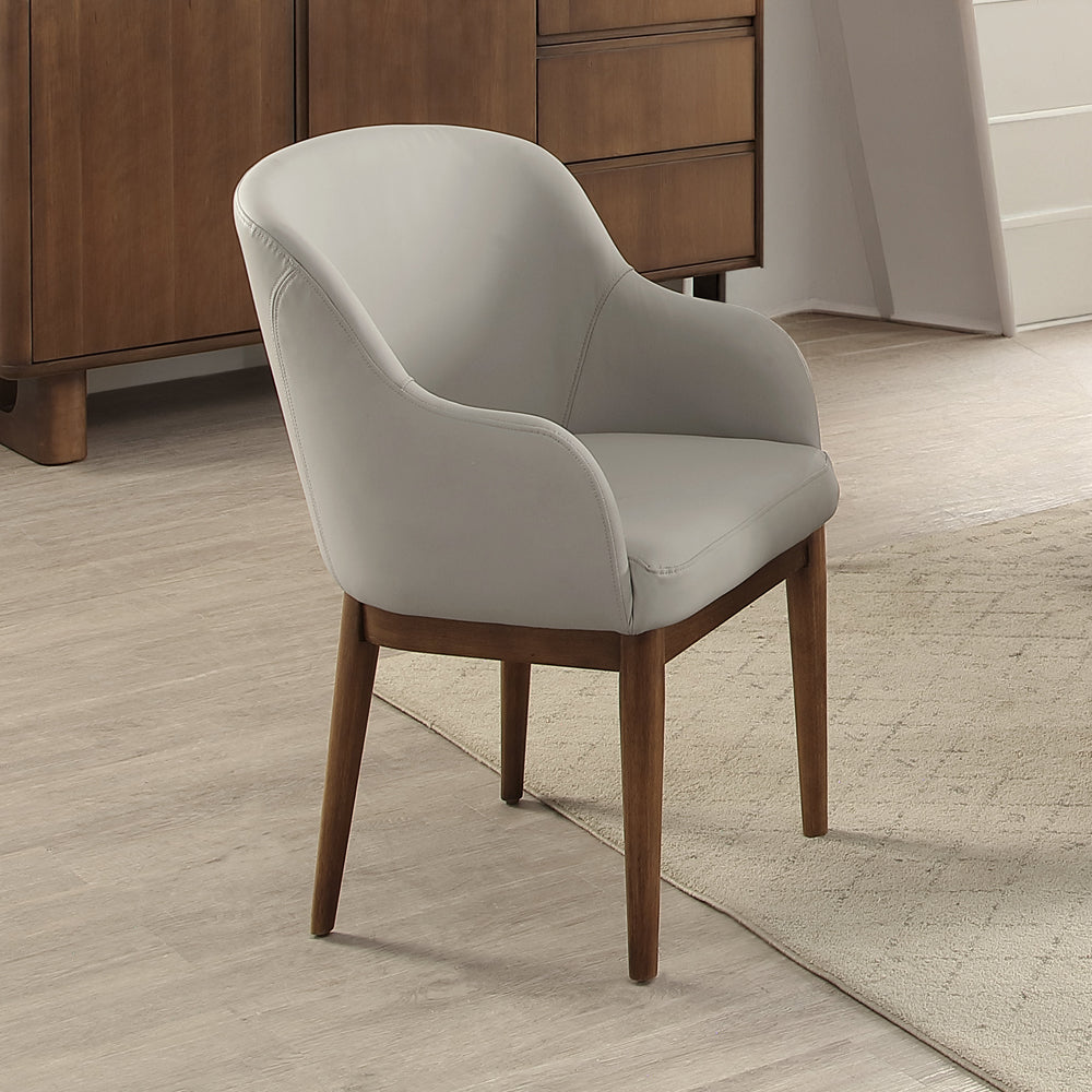 ACME Harvey Side Chair Set of 2 – front view – Lusso Furniture Miami