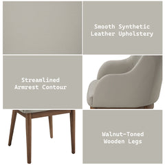ACME Harvey Side Chair Set of 2 – alternate view – Lusso Furniture Miami