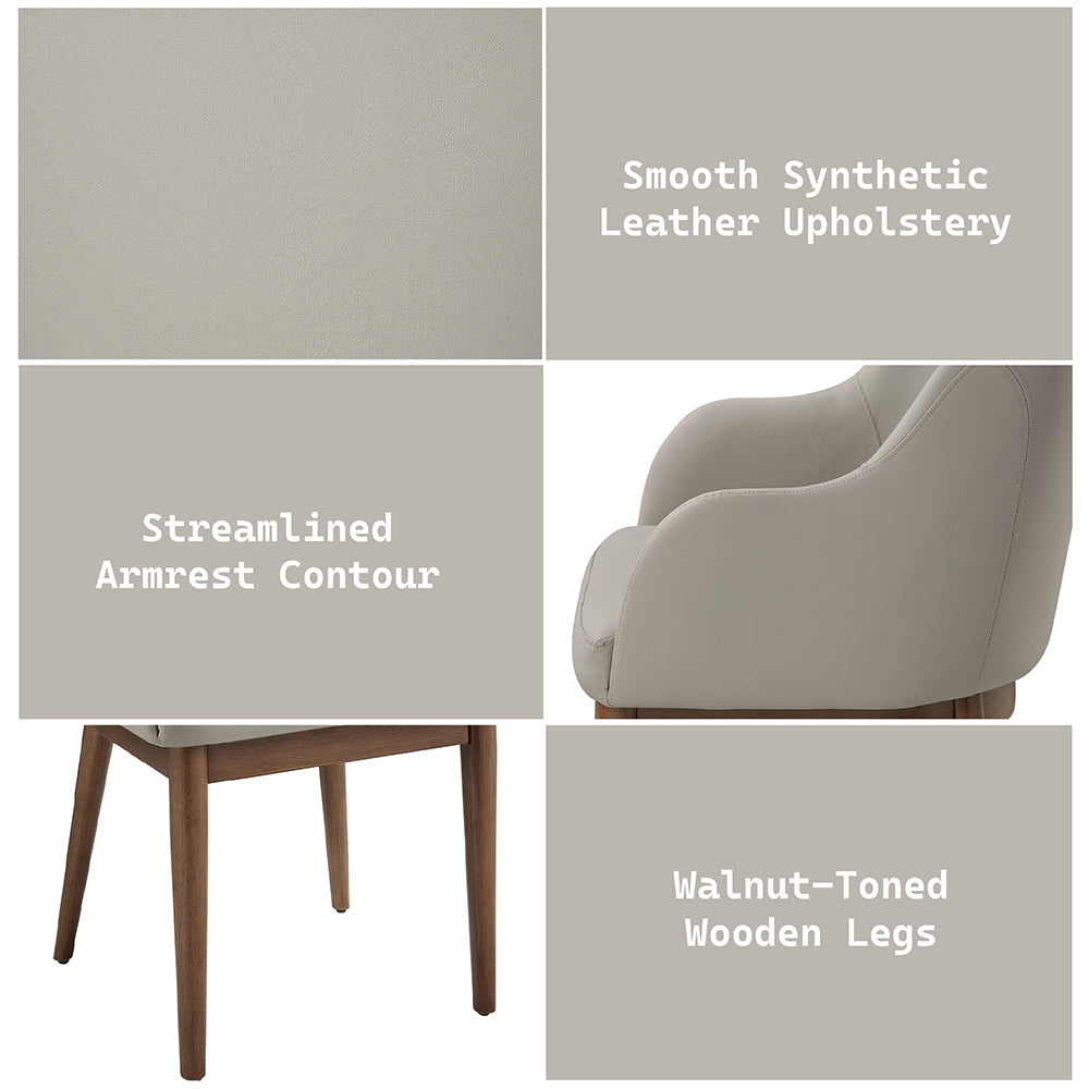 ACME Harvey Side Chair Set of 2 – alternate view – Lusso Furniture Miami